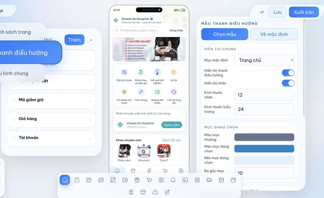 Kết quả trên preview